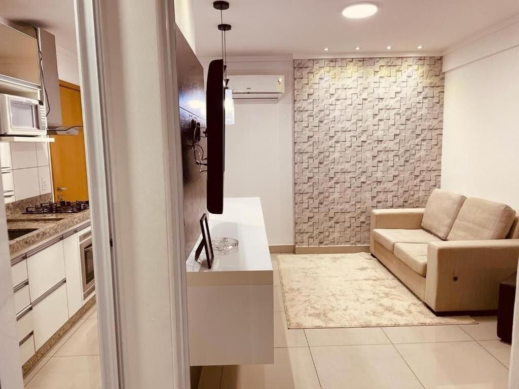 Apartamento 2 Qts.| 4 Hosp. | Ao Lado Do Goiania Shopping Exterior foto