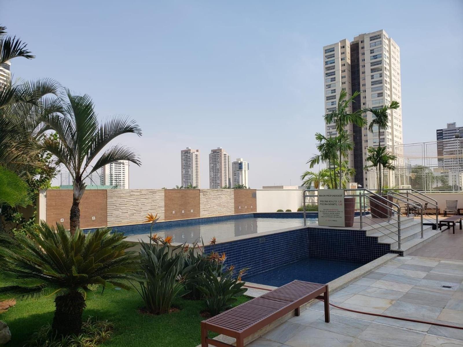 Apartamento 2 Qts.| 4 Hosp. | Ao Lado Do Goiania Shopping Exterior foto
