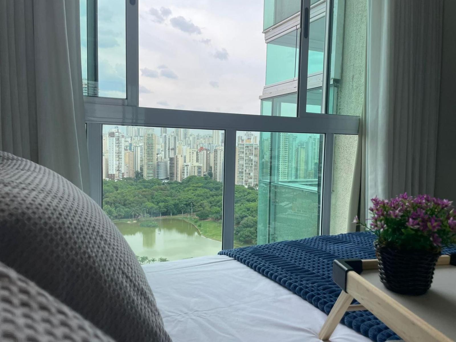 Apartamento 2 Qts.| 4 Hosp. | Ao Lado Do Goiania Shopping Exterior foto