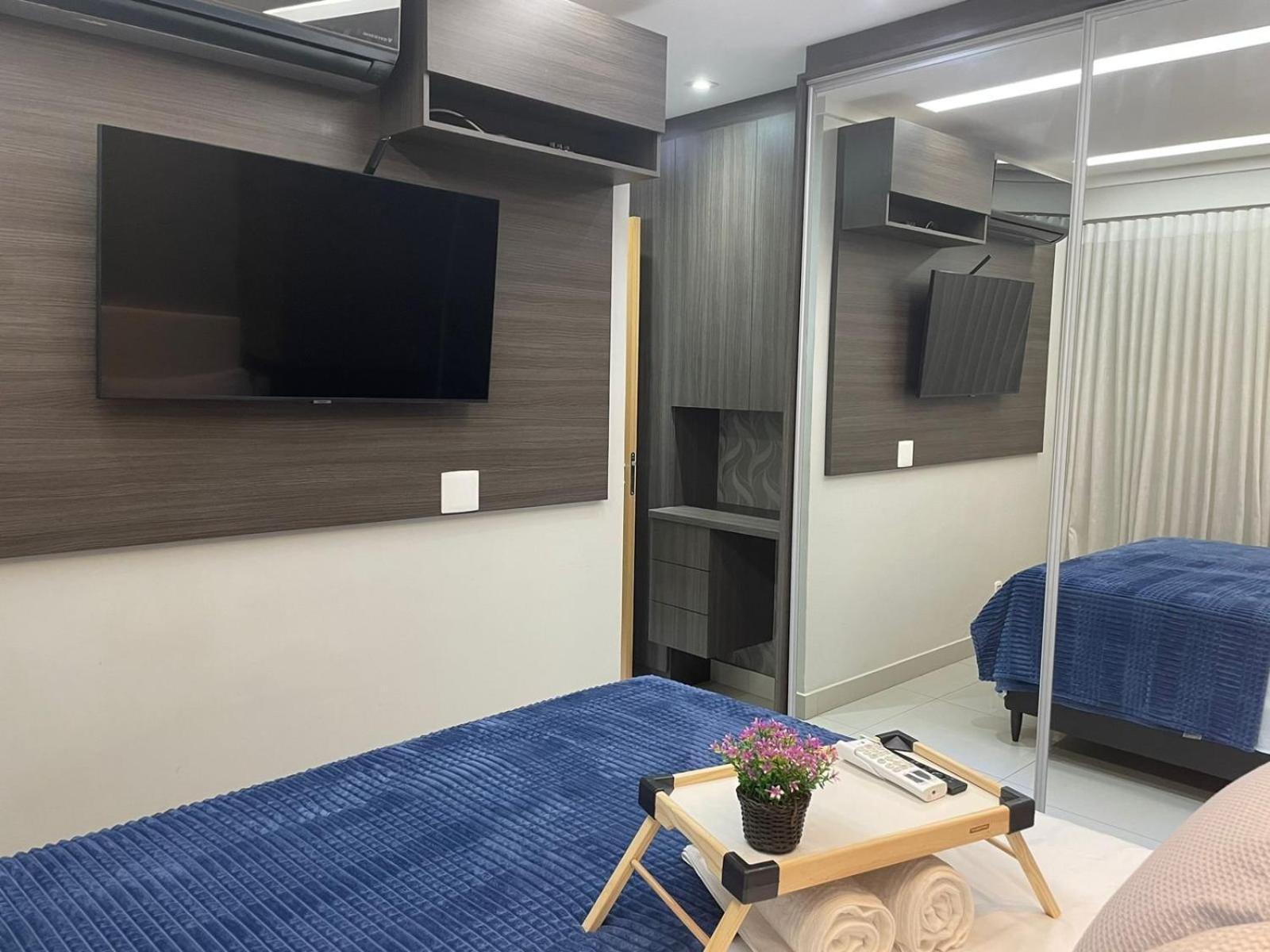 Apartamento 2 Qts.| 4 Hosp. | Ao Lado Do Goiania Shopping Exterior foto