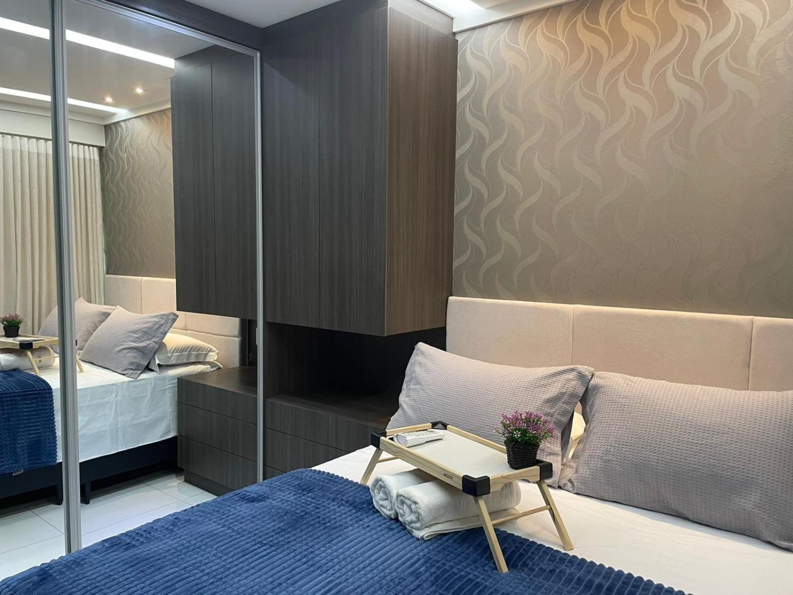 Apartamento 2 Qts.| 4 Hosp. | Ao Lado Do Goiania Shopping Exterior foto